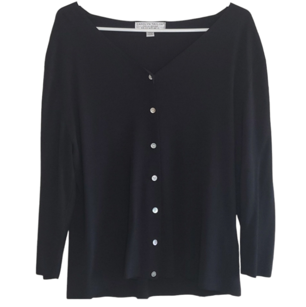 Vintage 90's Black Cardigan